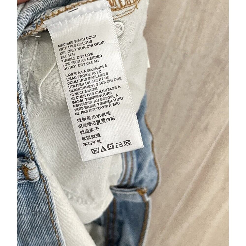 BDG Urban Outfitters Baggy Skate Fit Jeans Men's 32x30 Naturally Distressed Blue - Picture 13 of 16